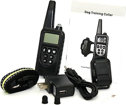 Pawsome Reliable Dog Training Collar | 2600ft Remote Range | Waterproof