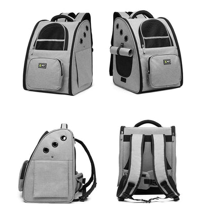 Collapsible™ - Pet Carrier Dual Side Zippered Entry ways - Agora Pet Supply